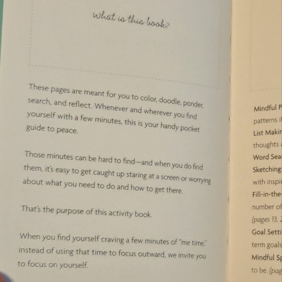 Mindfulness Practice Book - Picture 5 of 5
